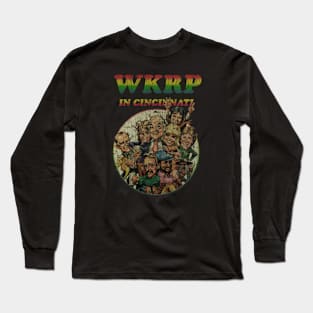 WKRP IN CINCINNATI - TURKEY DROP- RETRO STYLE Long Sleeve T-Shirt